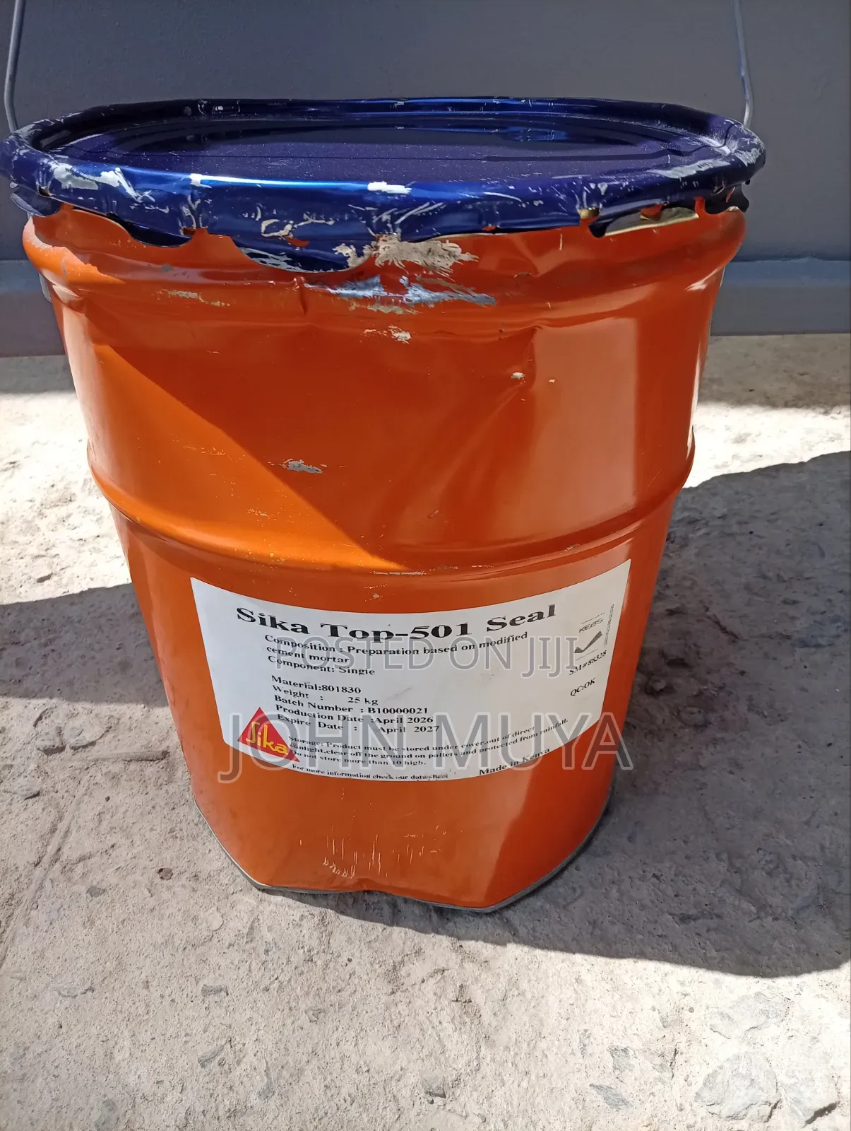 Sika Seal 501 for Cement Based Waterproofing
