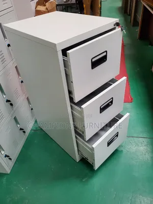 Vertical 3-Drawers Metal Filing Cabinet