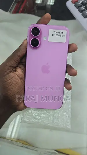 New Apple iPhone 16 128 GB Pink