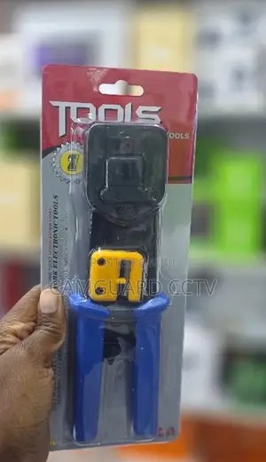 Quality Rj45 Connector Cat5e Cat6 Network Pass Through Crimping Tool