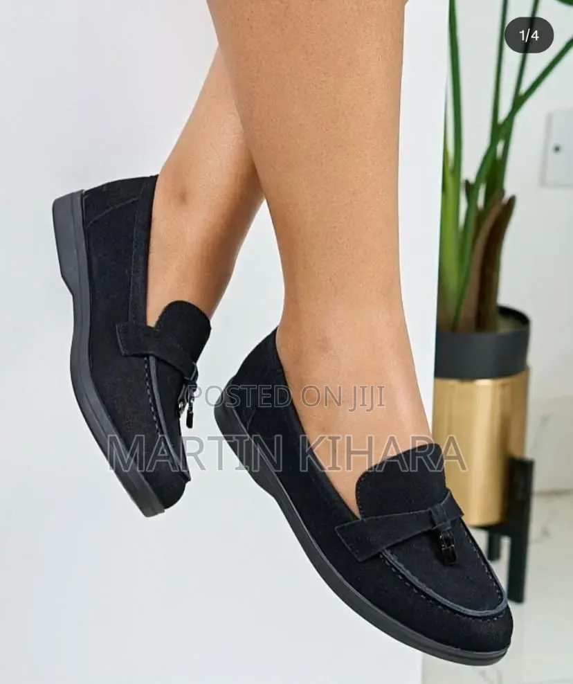 Ladies Suede Loafers (37-42)