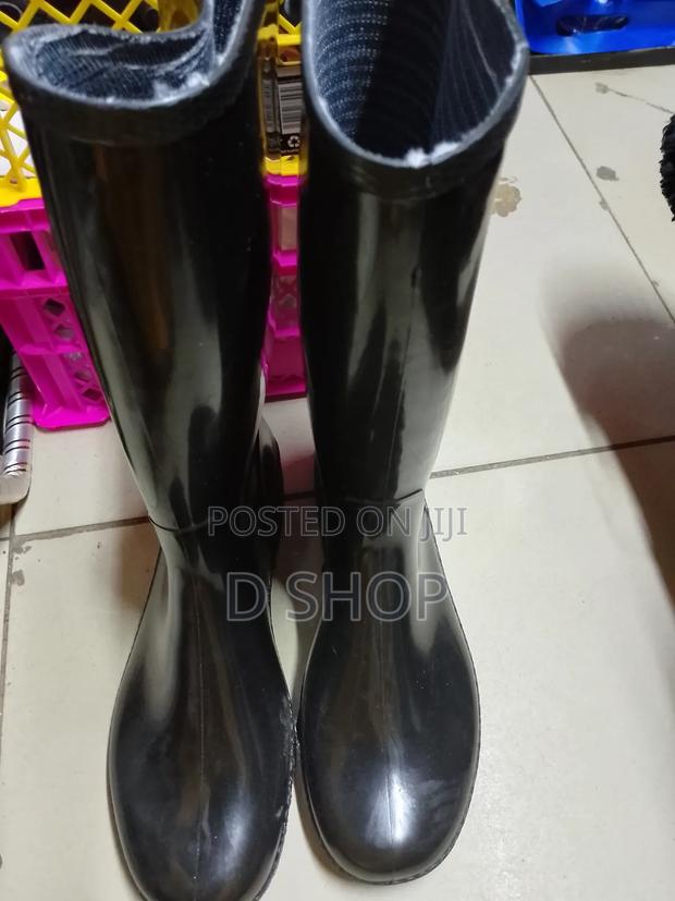 High Quality Black Gumboots