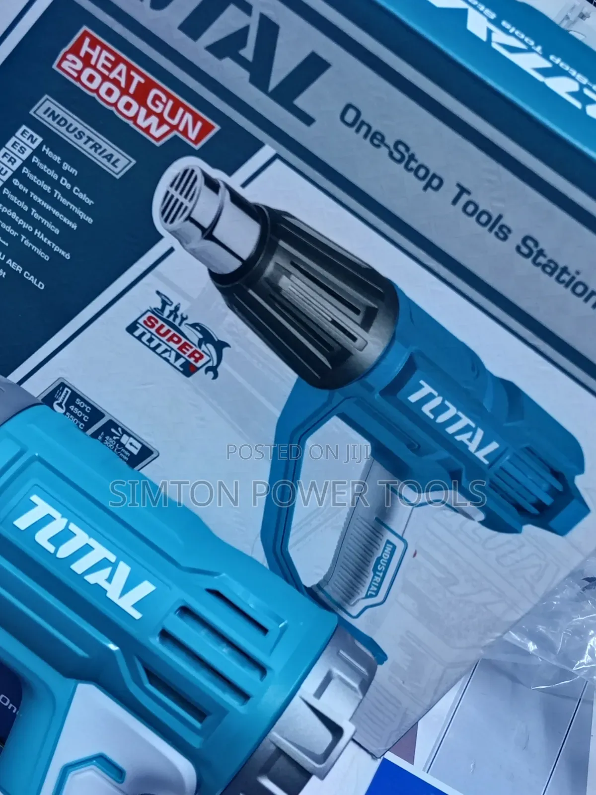 TOTAL Tools 2000W Industrial Heat Gun