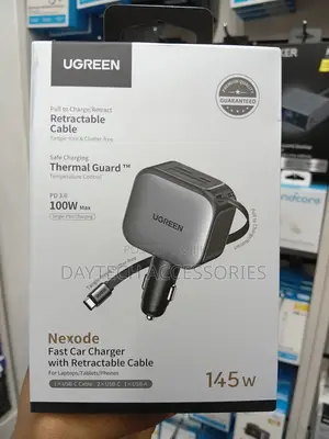 UGREEN Nexode 145W Fast Car Charger (Model EC604)