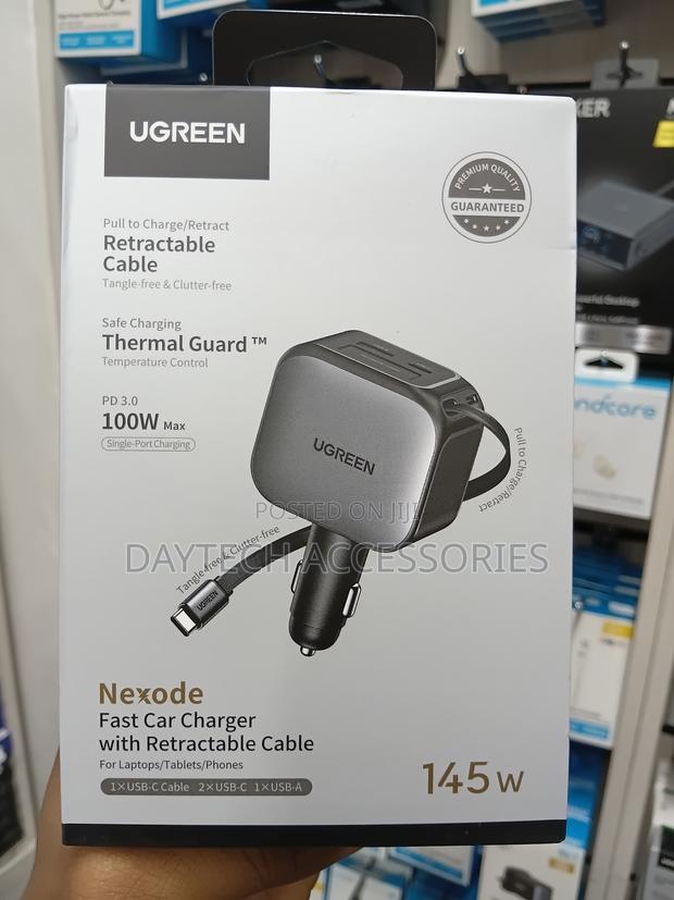 UGREEN Nexode 145W Fast Car Charger (Model EC604)