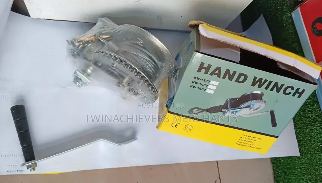 1200lbs/544kgs Hand Winch