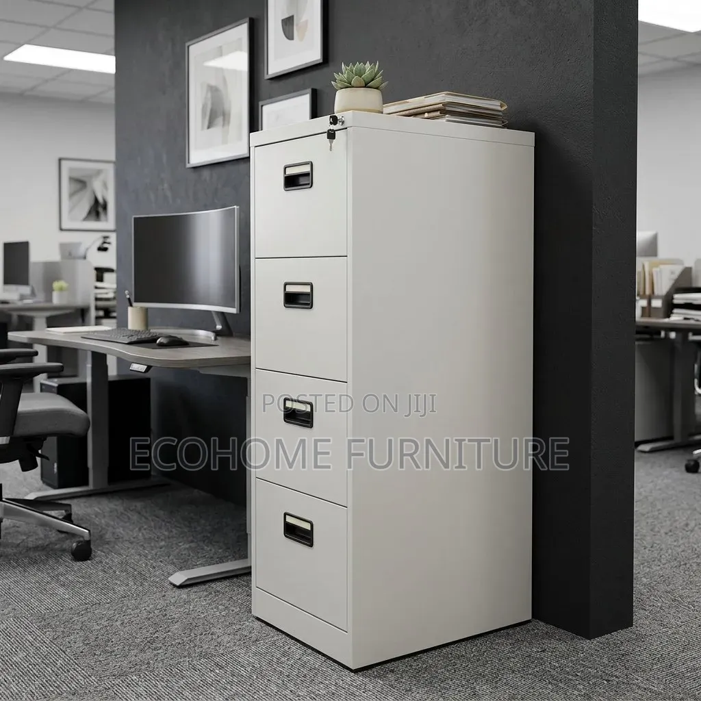 Office Filing Cabinet 4 Drawer Metal File Cabinet With Lock