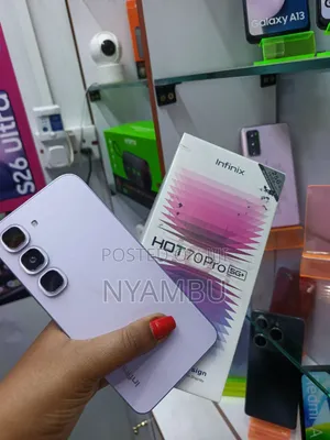 New Infinix Hot 70 Pro 5G+ 256 GB Purple