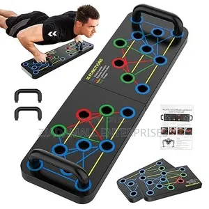 With Stripes Foldable Pushup Boards
