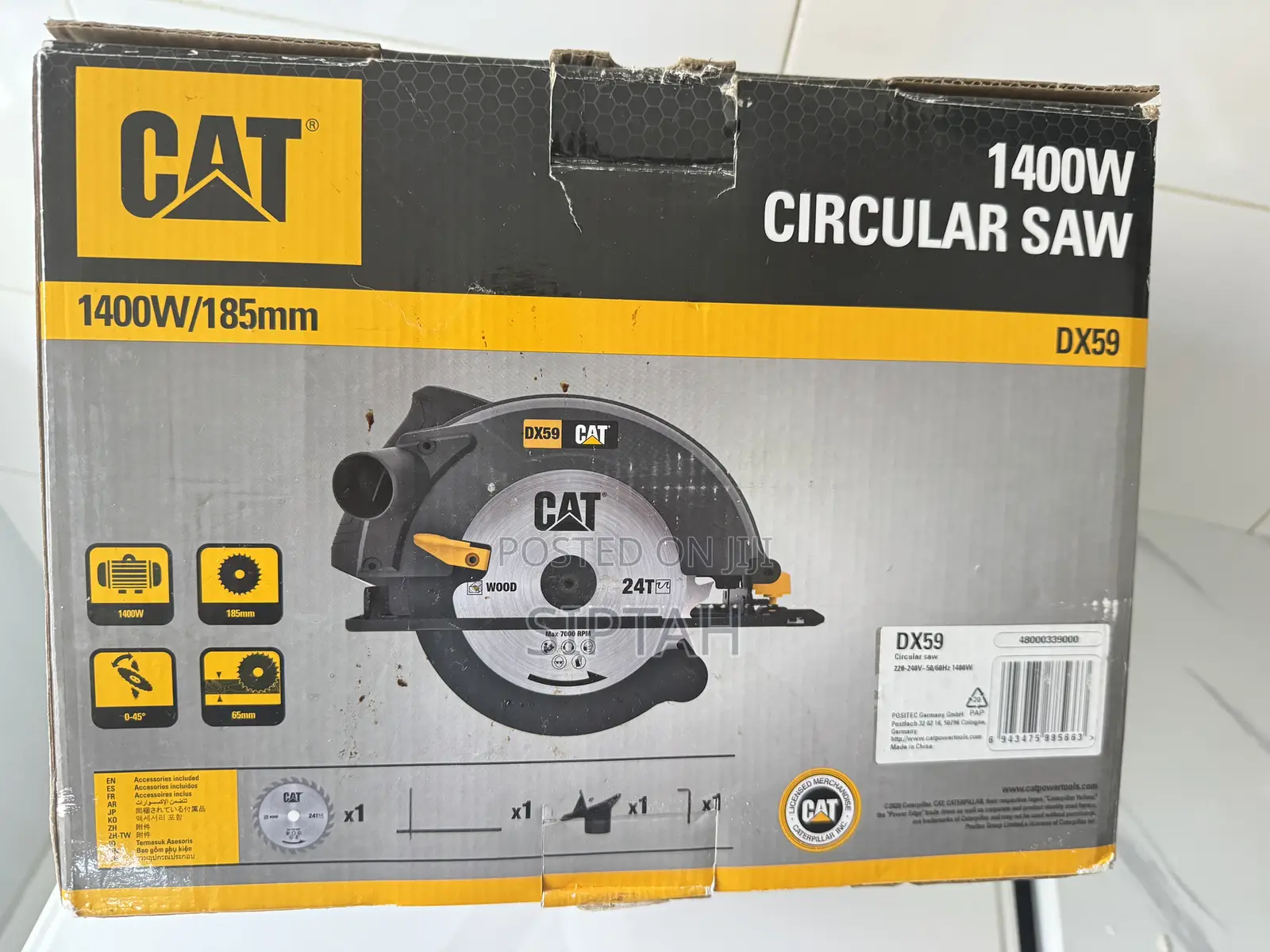 CAT Circular Saw 1400w