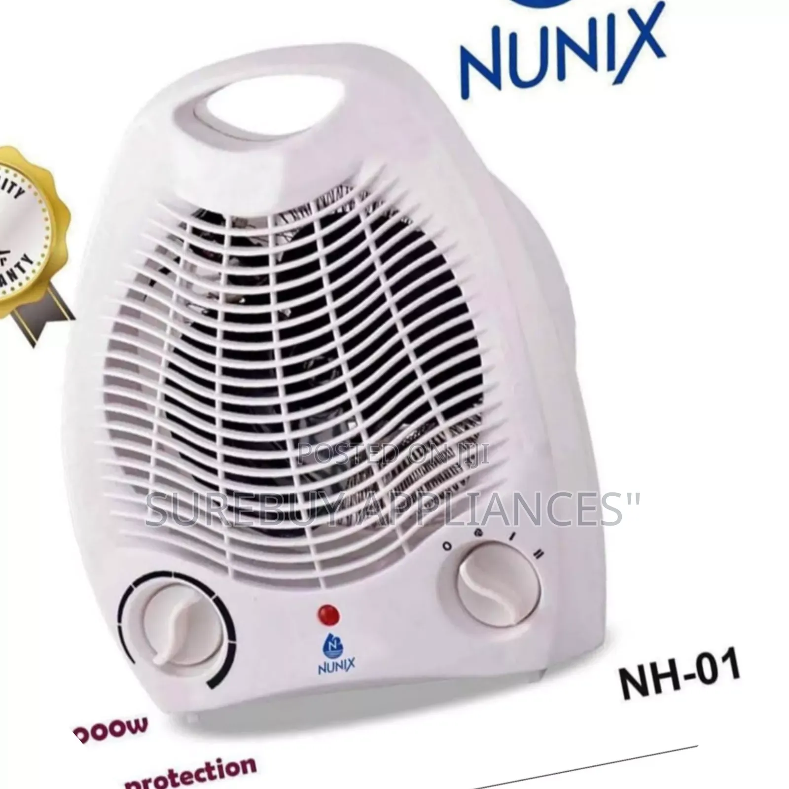 Nunix Room Heater With Fan