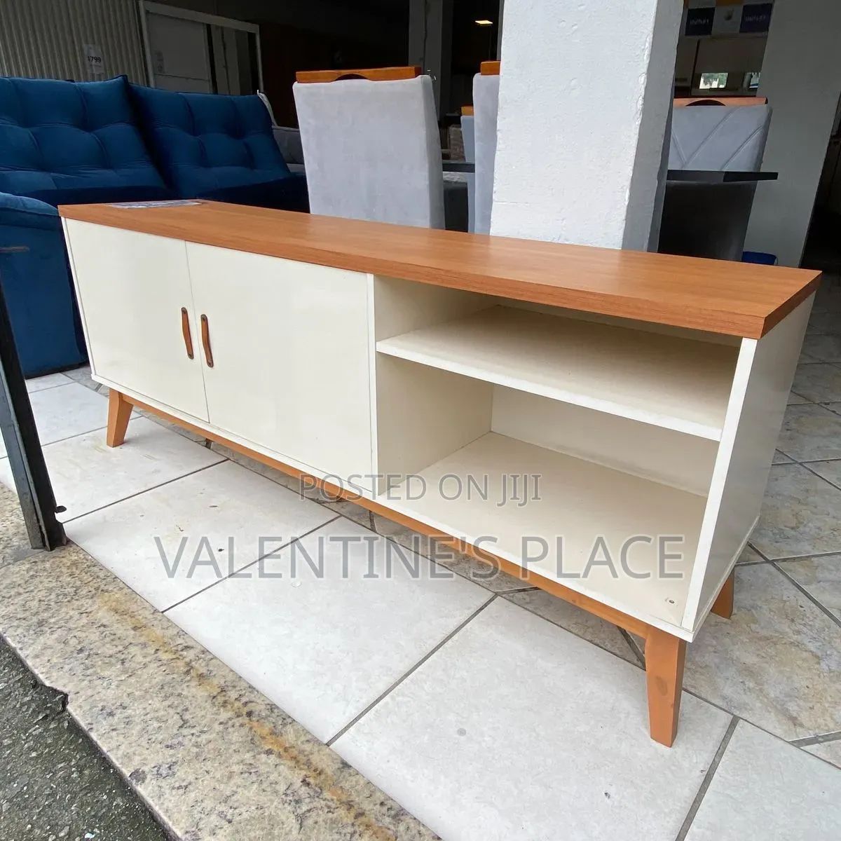 Modern Wooden 5ftTV Stand / Media Console – Clean Stylish Design