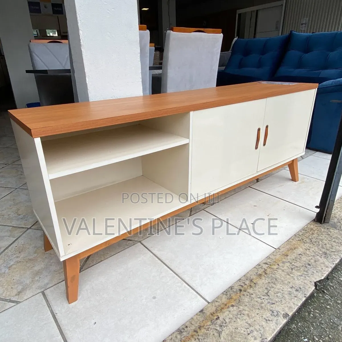 Modern Wooden 5ftTV Stand / Media Console – Clean Stylish Design