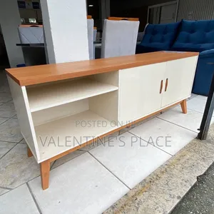 Modern Wooden 5ftTV Stand / Media Console – Clean Stylish Design