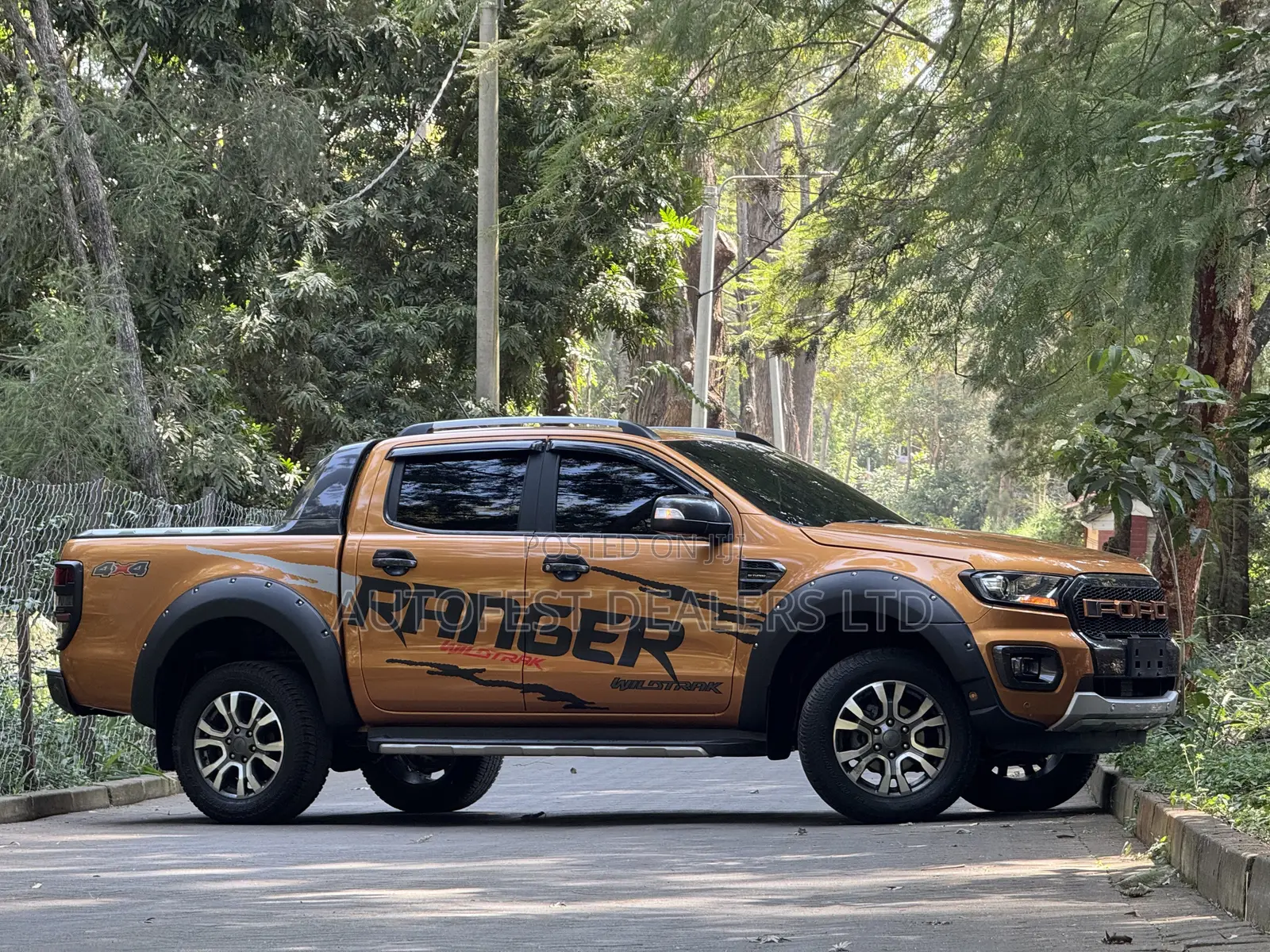 Ford Ranger Wildtrak 2019 Orange