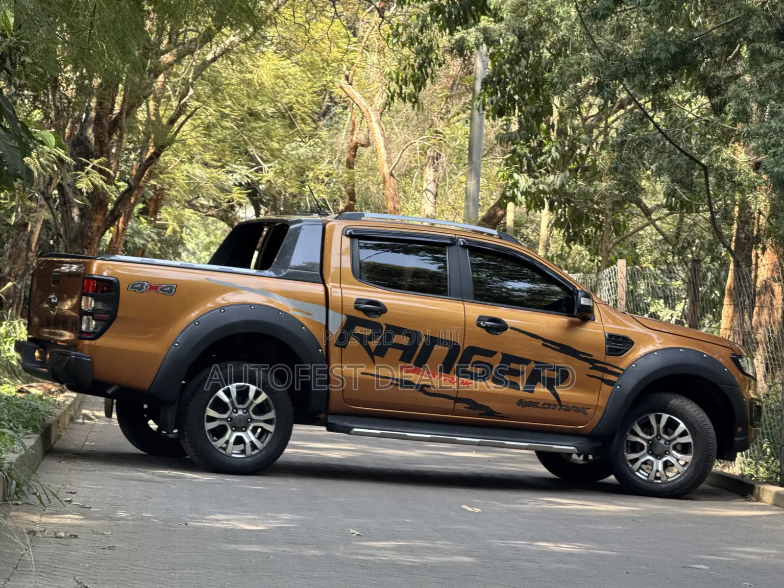 Ford Ranger Wildtrak 2019 Orange
