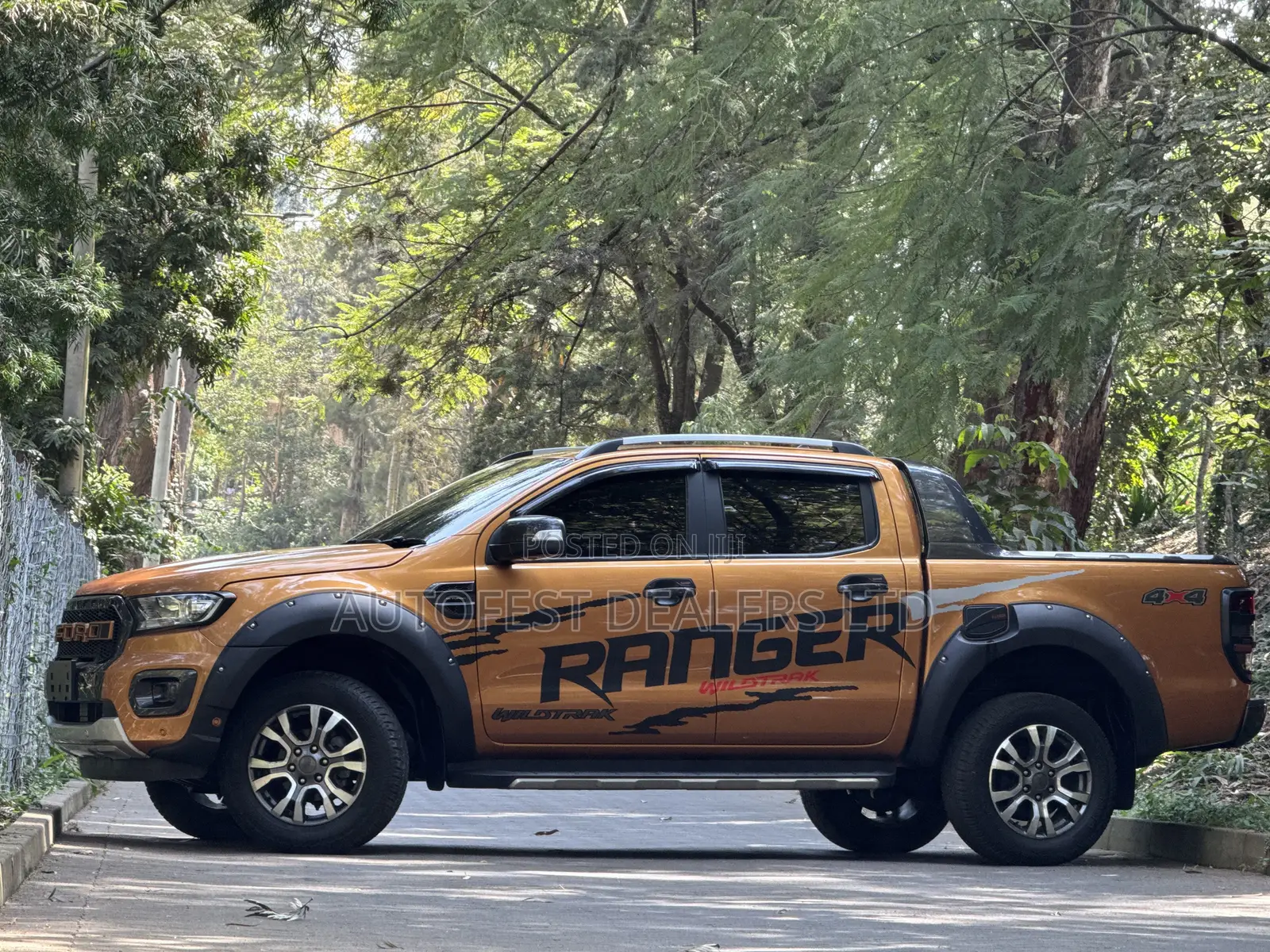 Ford Ranger Wildtrak 2019 Orange