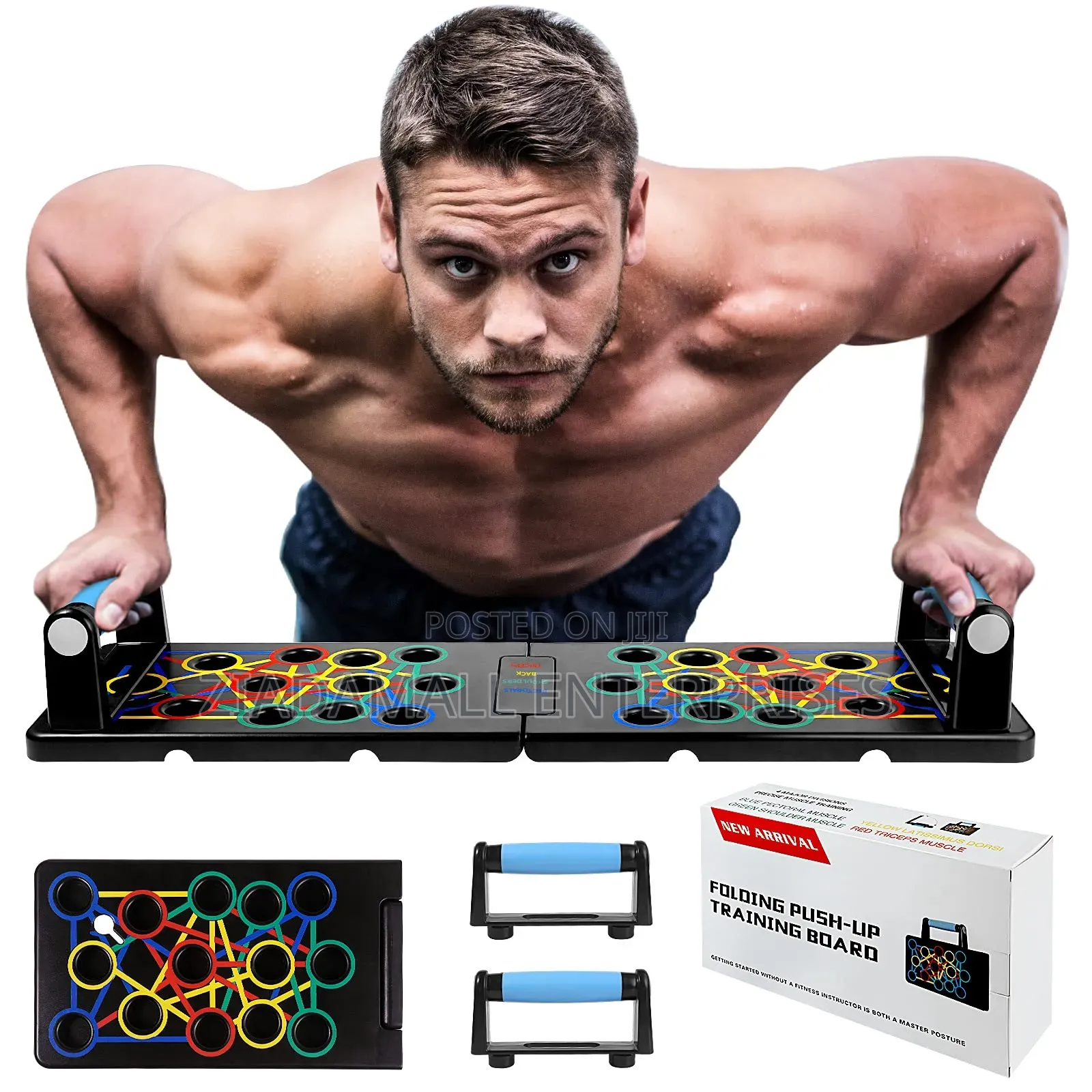 4in1 Gym Push Up Board. Foldable