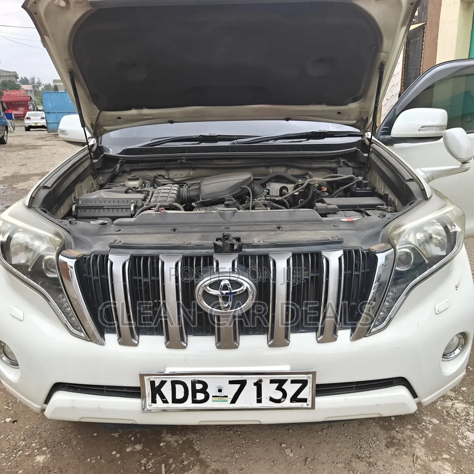 Toyota Land Cruiser Prado 2013 White