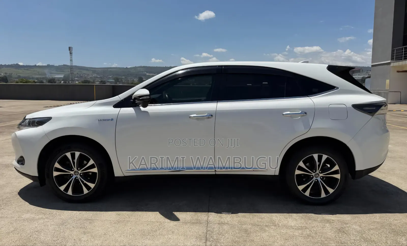 Toyota Harrier 2.5 Hybrid 4WD 2016 White