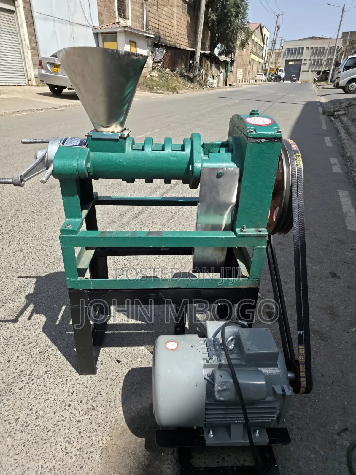Oil Pressing Machine ( Wuth Stand and Motor)