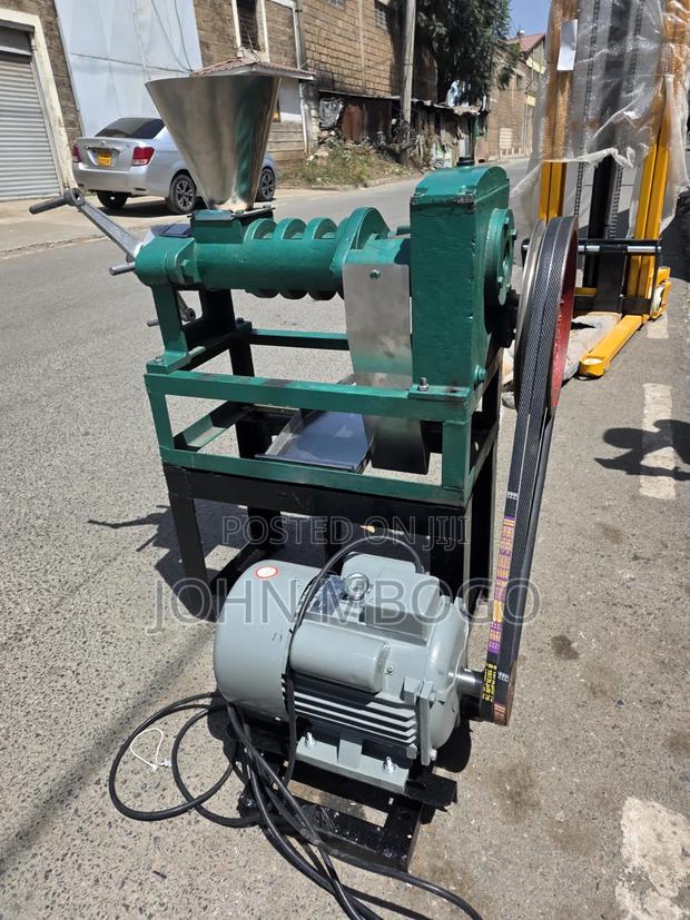 Oil Pressing Machine ( Wuth Stand and Motor) - thumbnail 2
