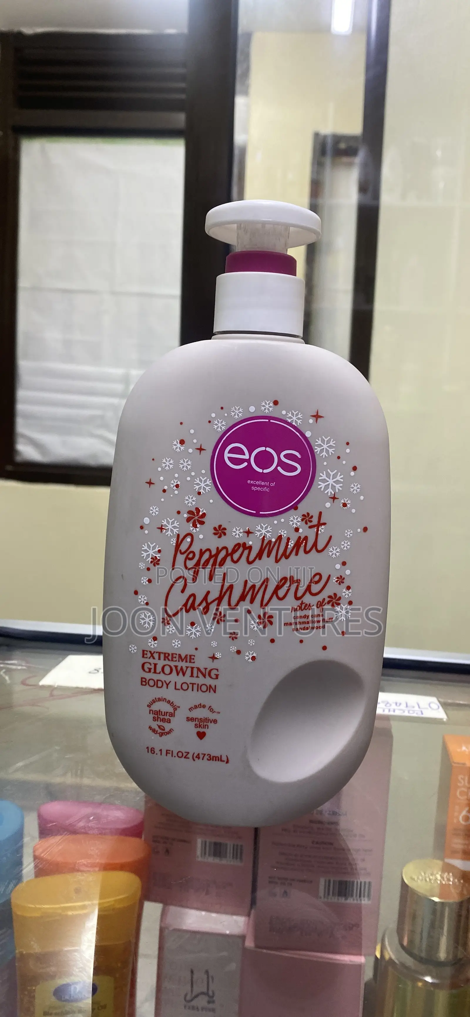 EOS Peppermint Cashmere Body Lotion
