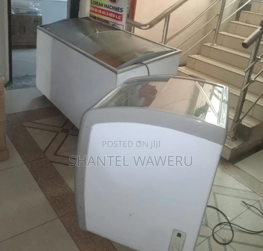 Display Freezer Clear Freezer