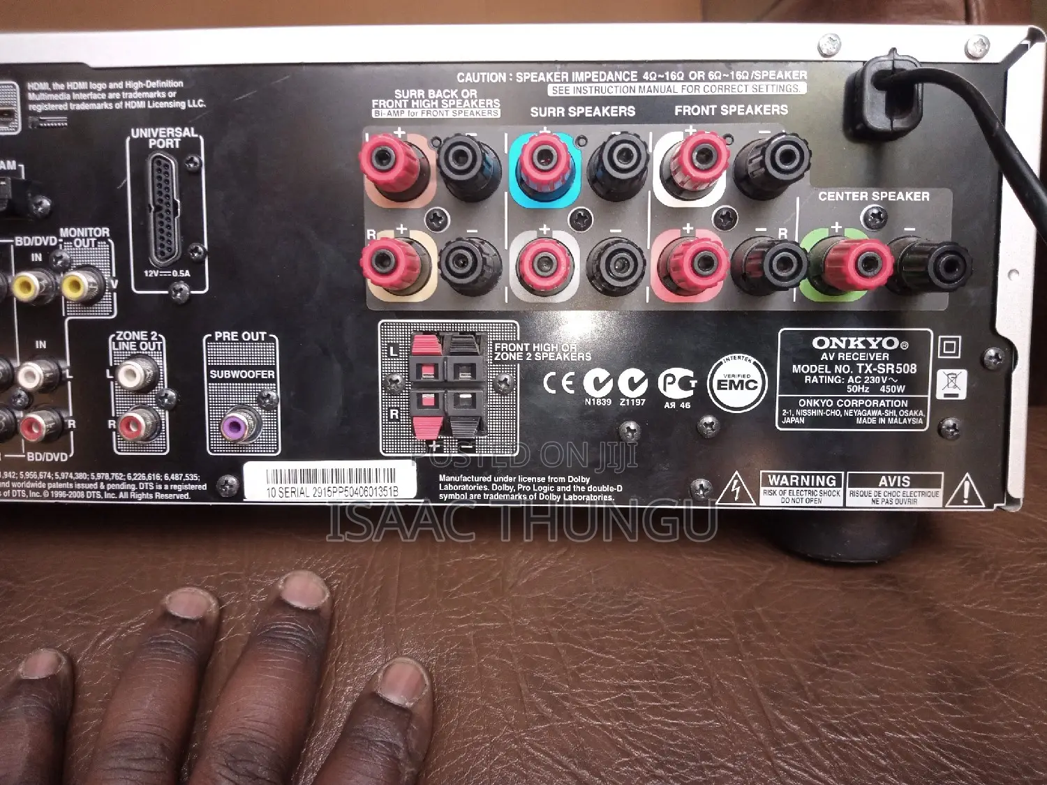 Onkyo Tx-Sr508
