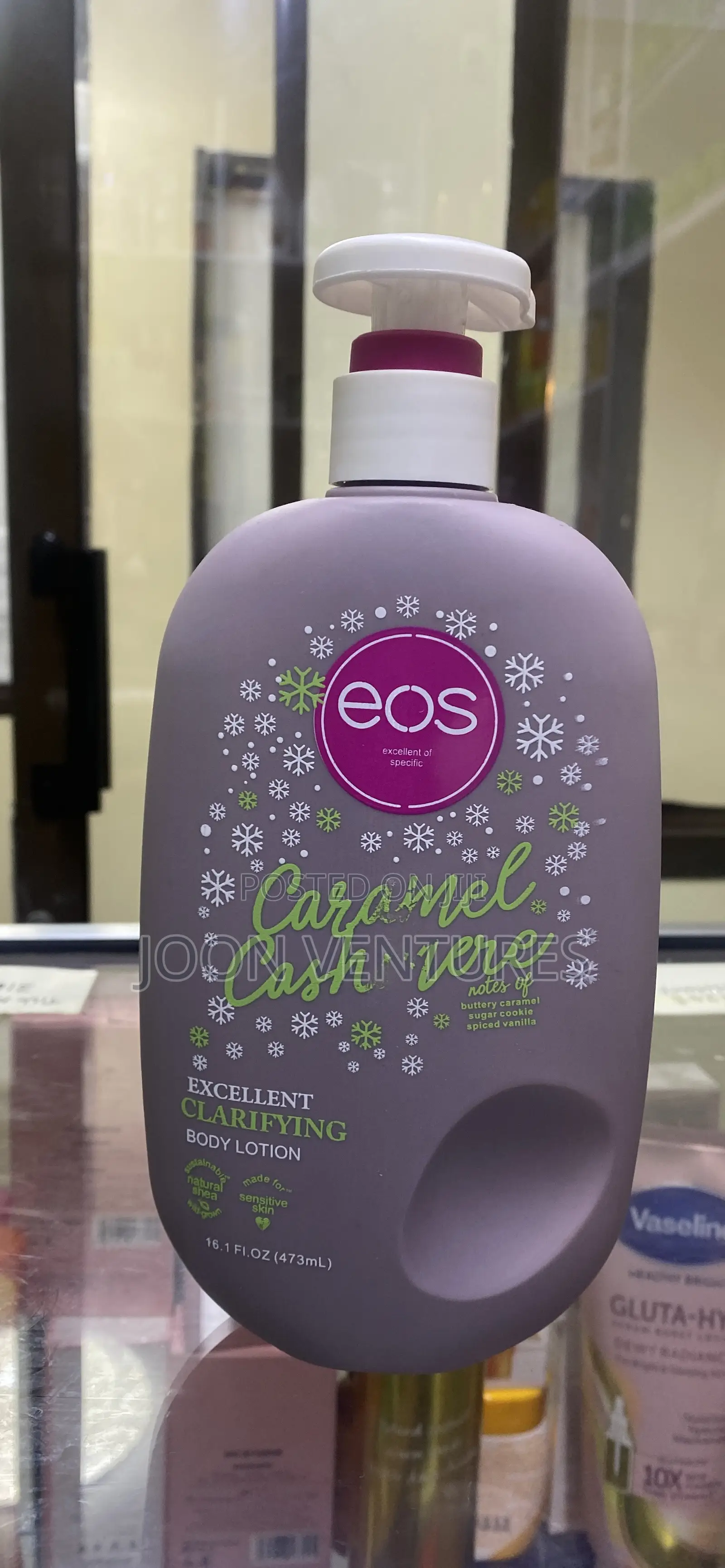 EOS Caramel Cashmere Body Lotion