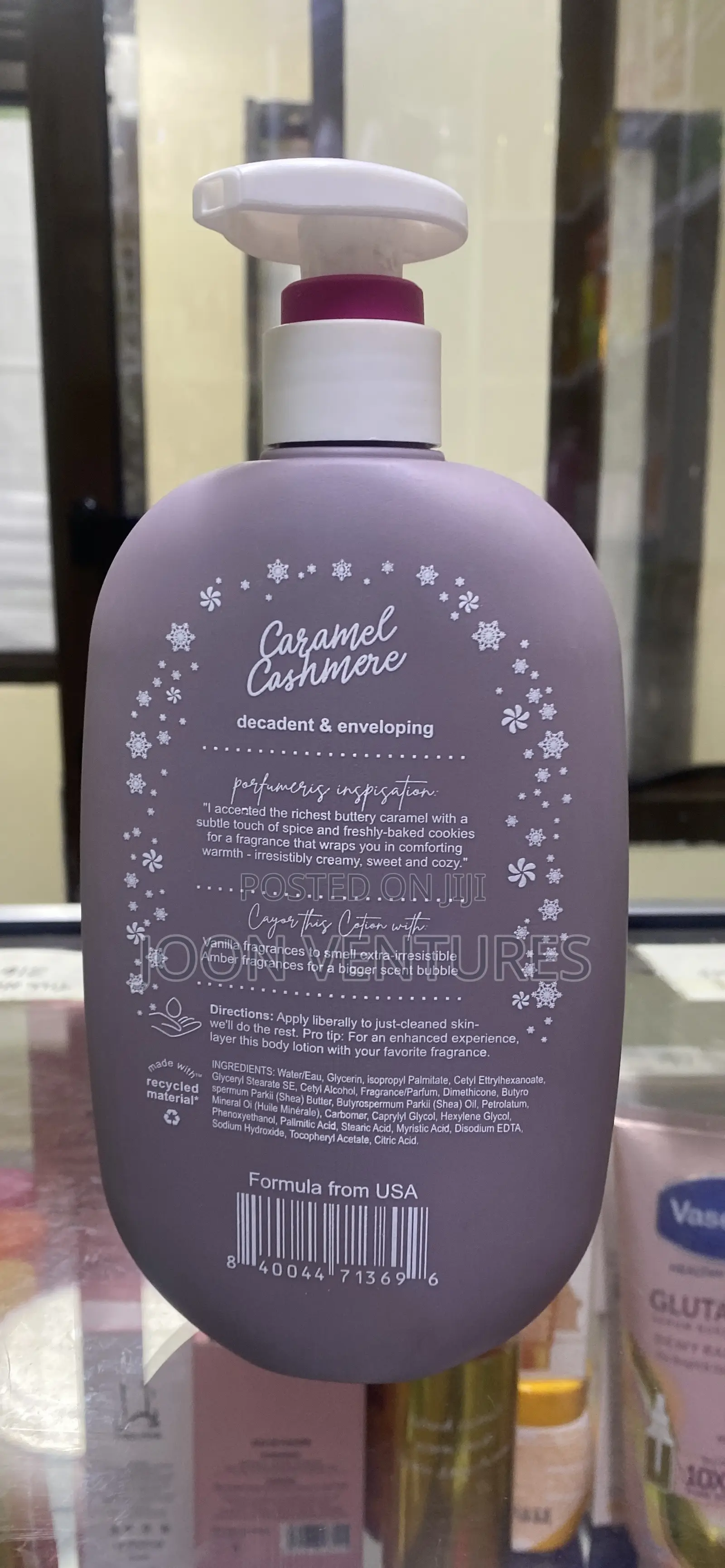 EOS Caramel Cashmere Body Lotion