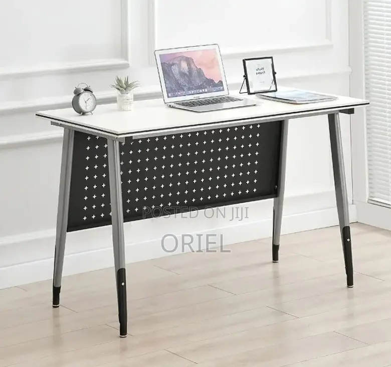 Office Cabinet : 1.2m White Folding Office Table