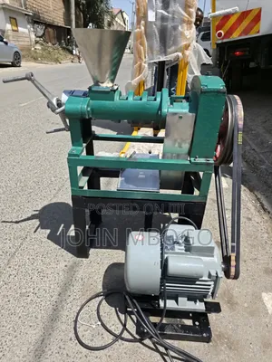 Commercial Oil Pressing Machine - With Motor and Stand