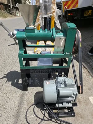Commercial Oil Pressing Machine - With Motor and Stand