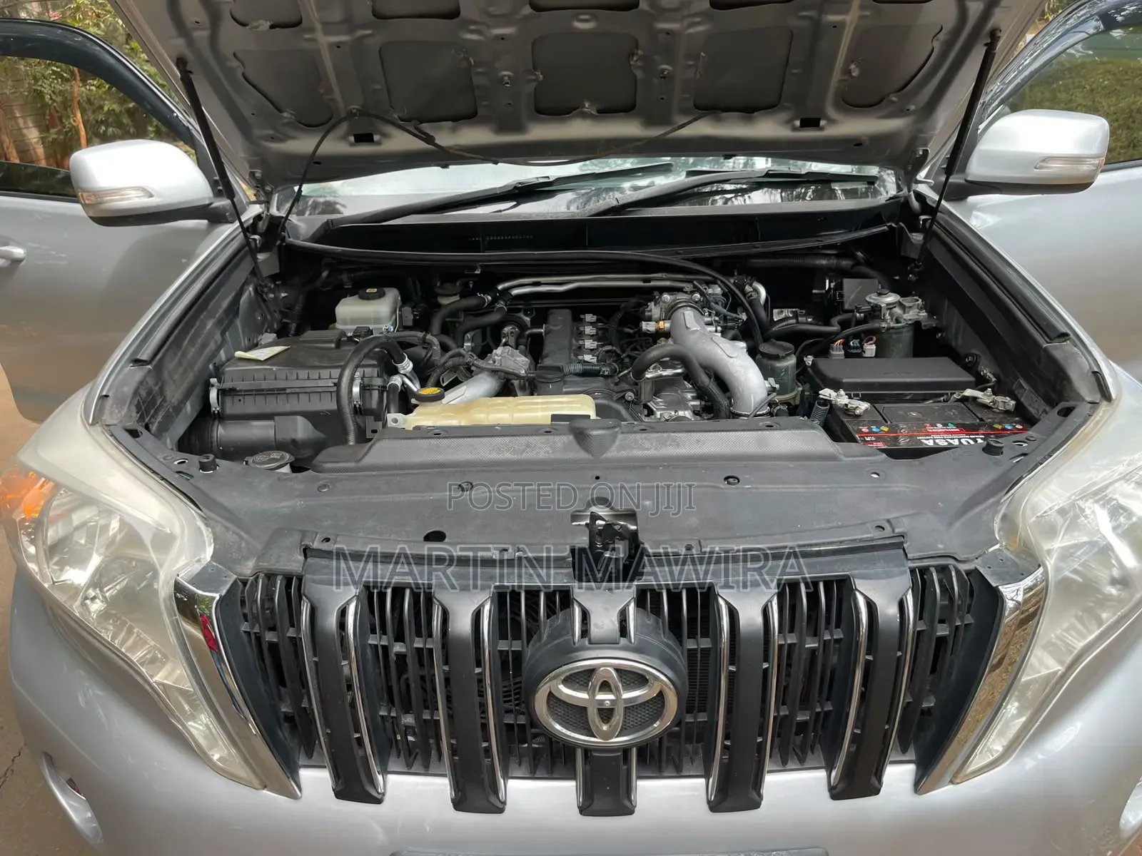 Toyota Land Cruiser Prado 2014 Silver