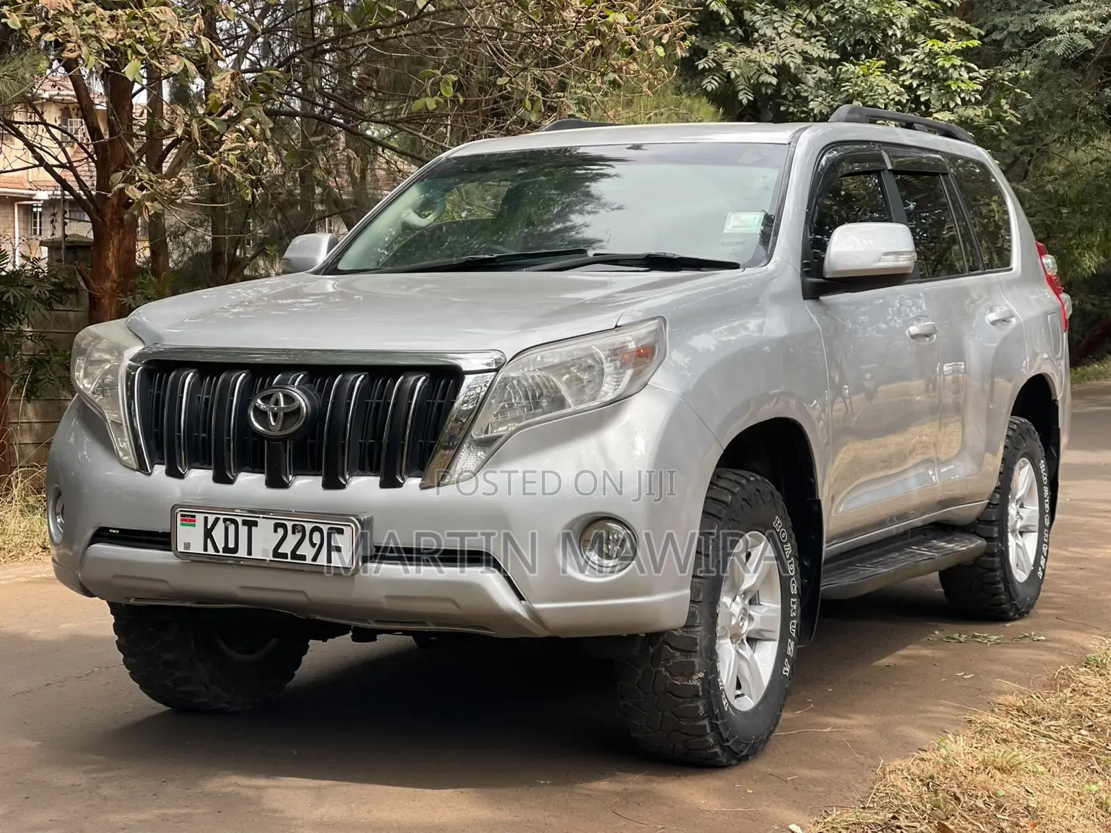 Toyota Land Cruiser Prado 2014 Silver