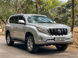 Toyota Land Cruiser Prado 2014 Silver