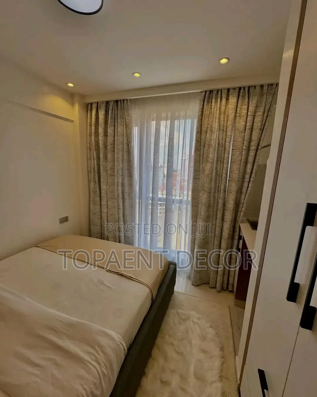 Grey and White Privacy Window Curtains