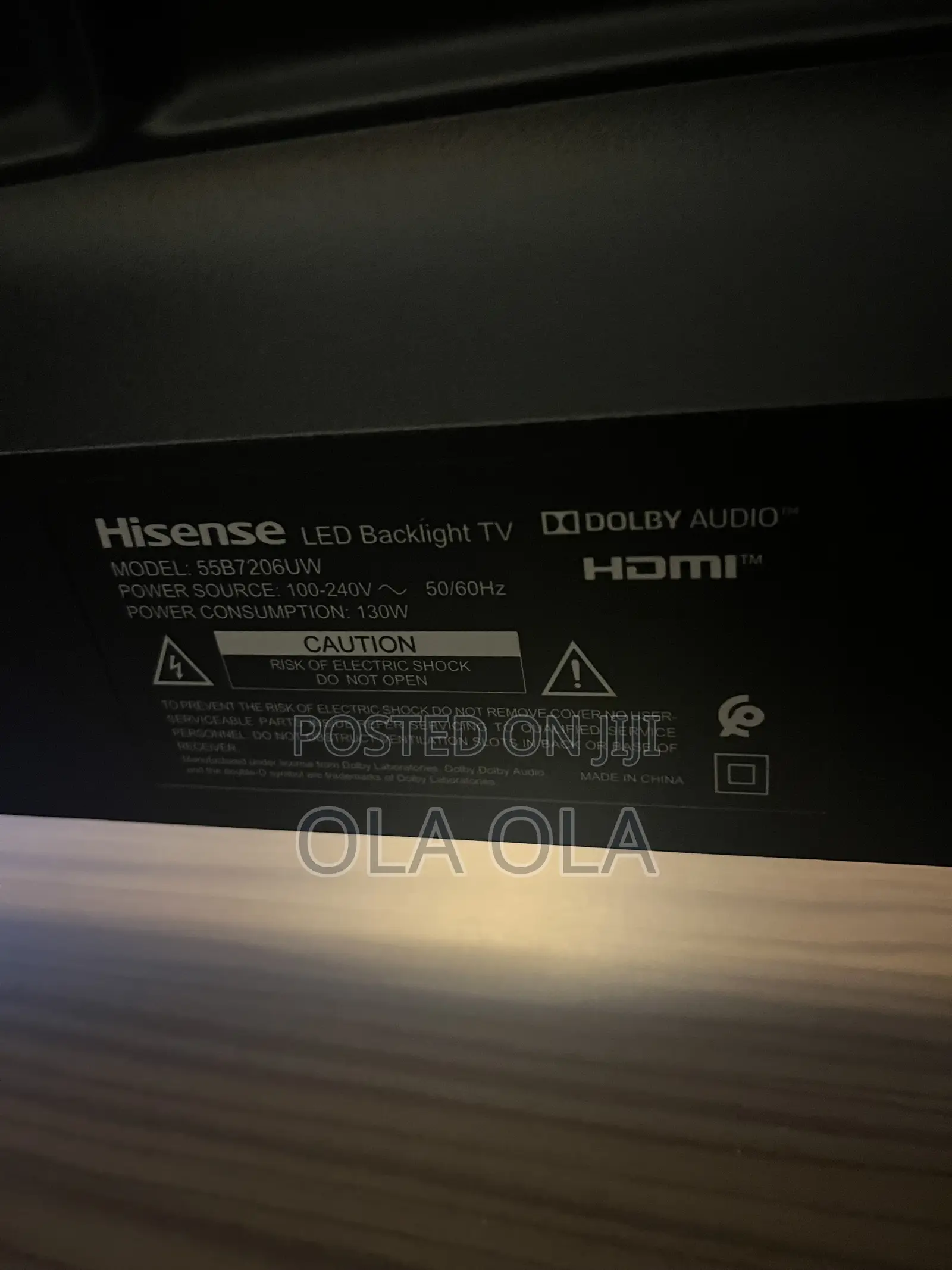 Hisense 55inch Smart TV