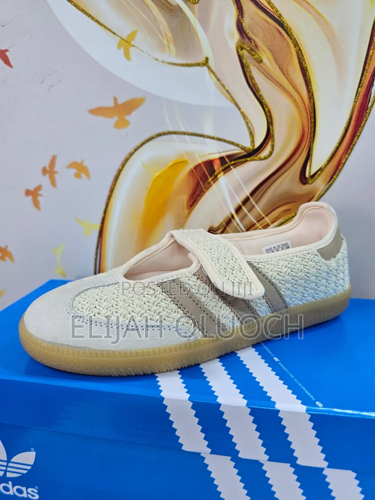 New New Adidas Samba Jane Straw Collection Quality Sizes 37-41