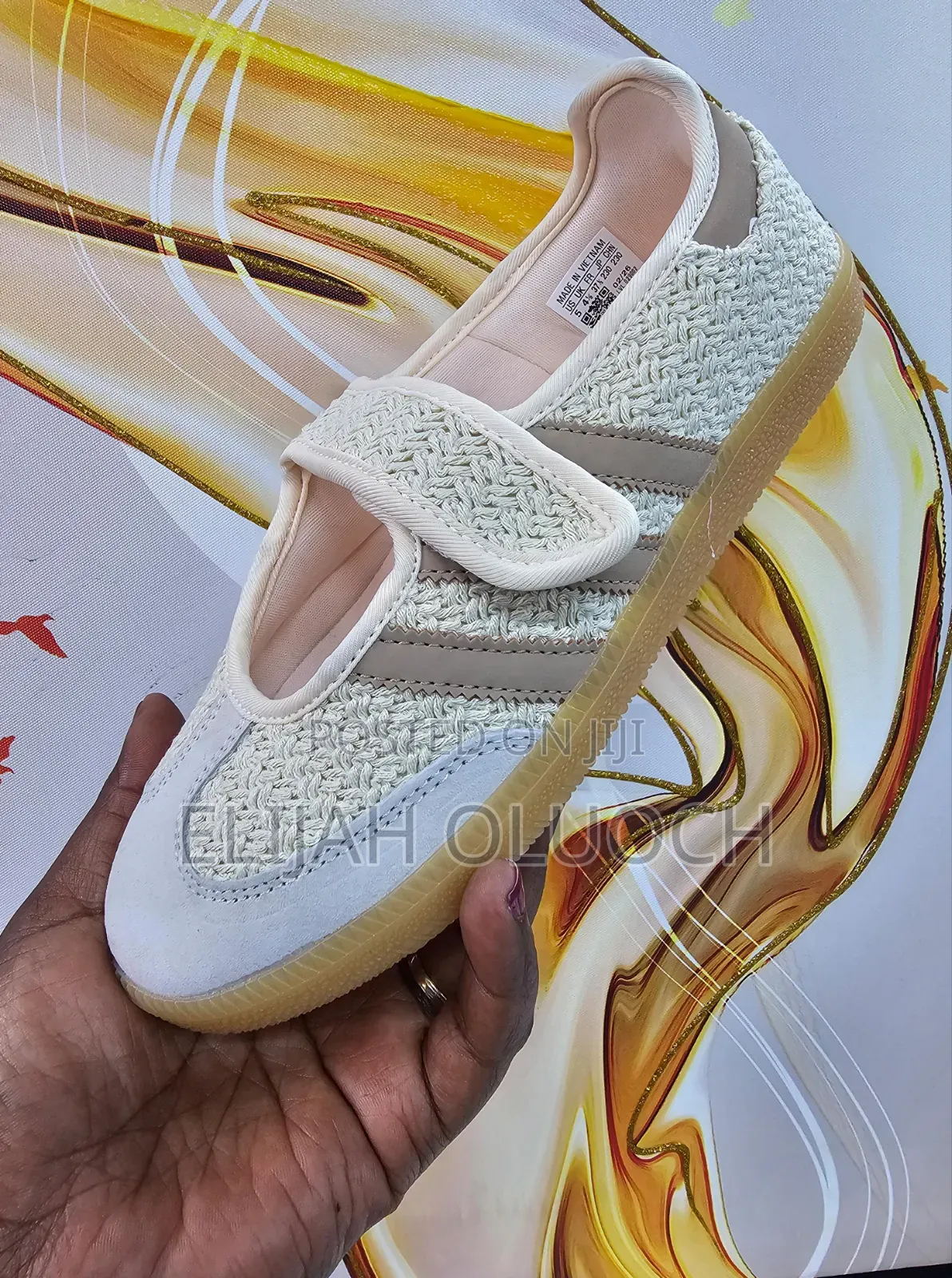 New New Adidas Samba Jane Straw Collection Quality Sizes 37-41