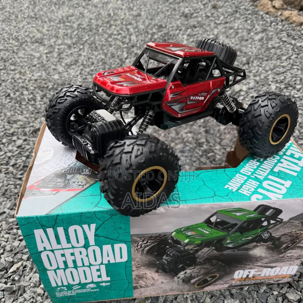 Rechargeable Monster Truck Remote Control Car – 4WD Off-Road RC Toy