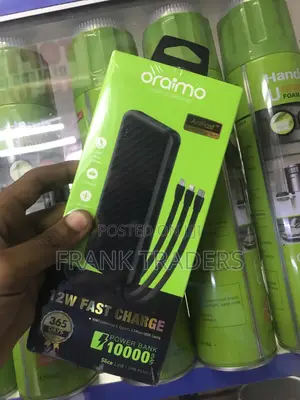 Oraimo 12W Fast Charge Powerbank