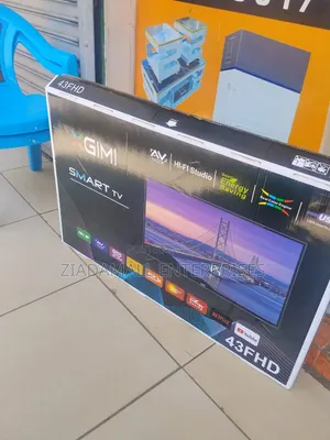 X Gimi 43inches Smart TV. Bluetooth Enabled
