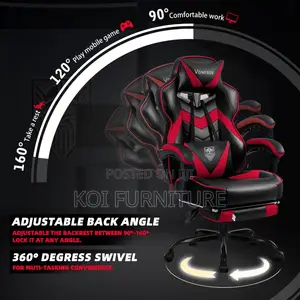 Office Chairs; Studio Reclining Gaming Chairs With Footrest
