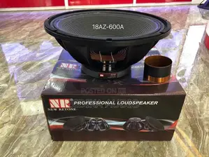 Brand New NR 18" Naked Bass Speaker 18az-600a (With Voice Coil)