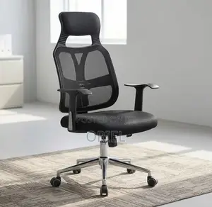 Office Chair : Height Adjustable Ergonomic Mesh Task Chair