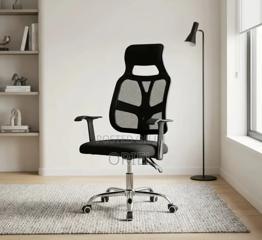 Office Chair : Height Adjustable Ergonomic Mesh Task Chair