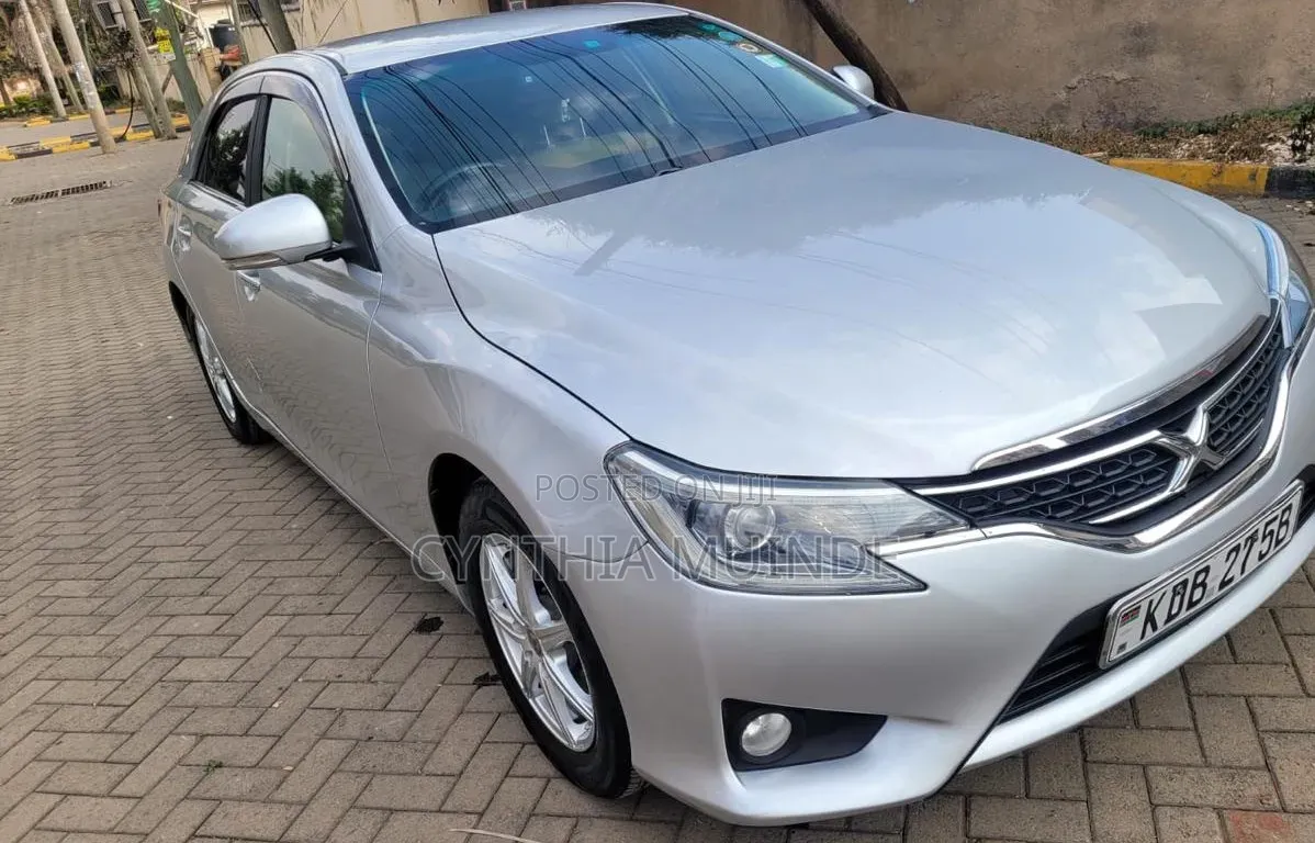 Toyota Mark X 2013 Silver