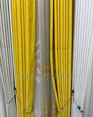 Mustard Yellow Window Curtains